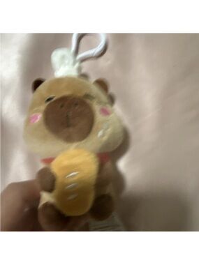 Plush Bear Keychain Toy - Brown